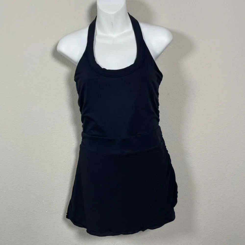 FP Movement Women's Fall Little Bit Love Skortsie Black M Pickleball Tenniscore